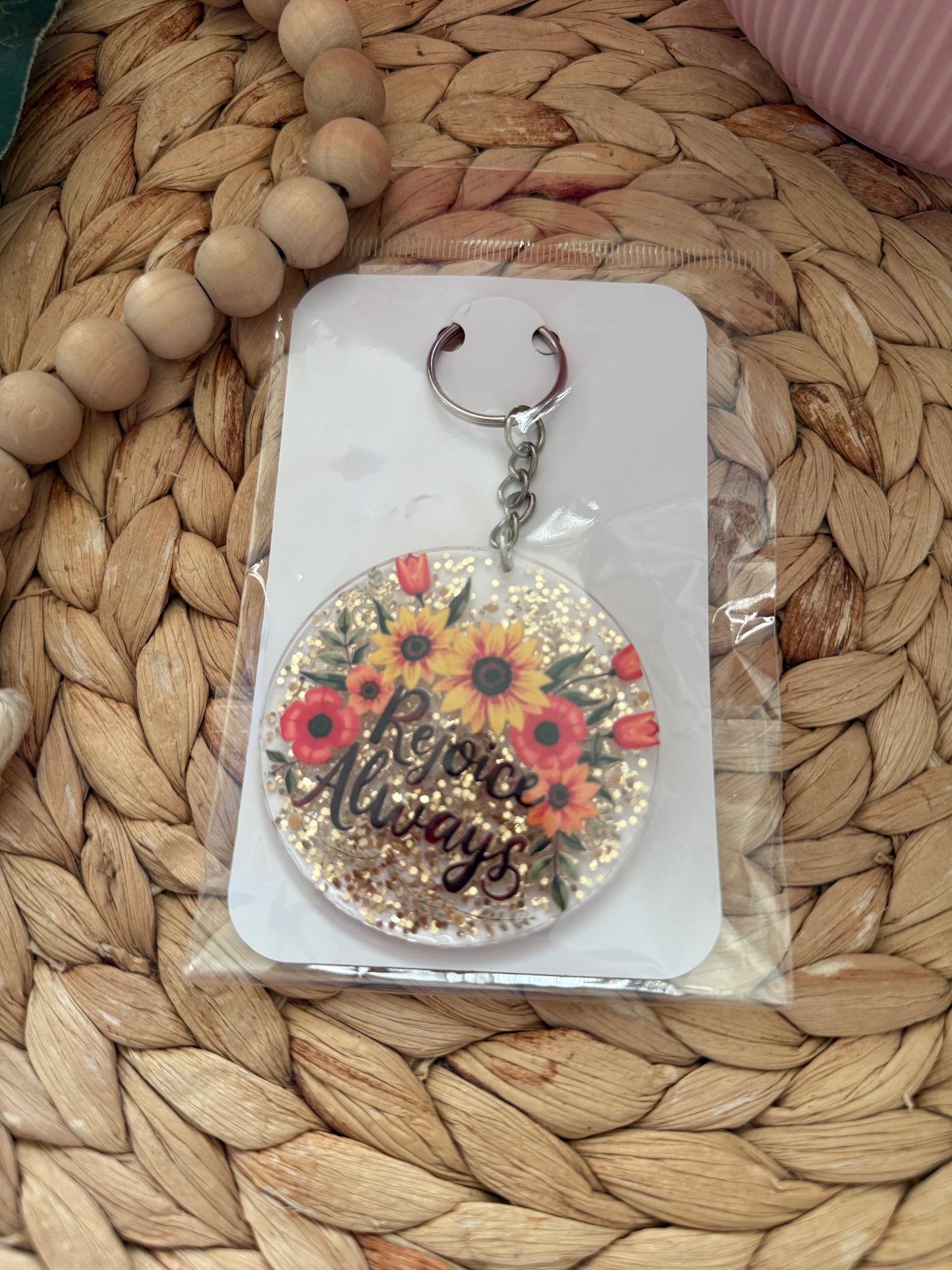 Custom Round Acrylic Keychains β Fun & Adorable Designs- Christian π
