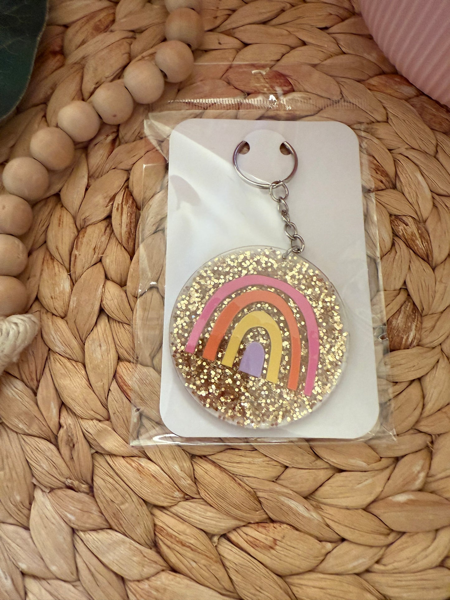 Custom Round Acrylic Keychains β Fun & Adorable Designs- Christian π