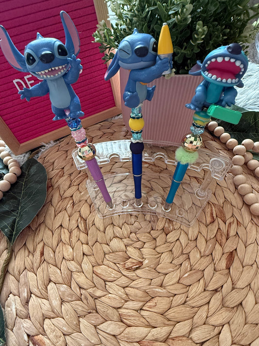 ✨ Custom Character Beaded Pens – Includes Extra Ink Refill ✨